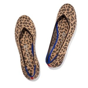 Rothy's The Flat Spotted leopard print size 7 new without box